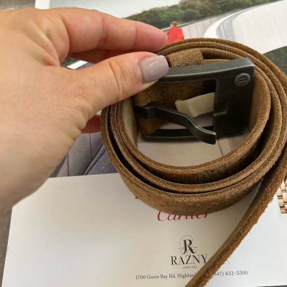 Diesel Leather Belt!Made in Italy!Unisex! - Picture 3 of 11